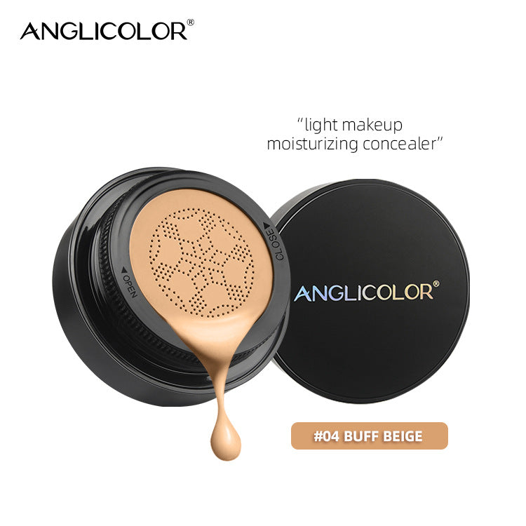 Anglicolor Foundation Cushion Mushroom Head Dropshipping CC Isolation Cream Anti-Sweat Concealer BB Frost