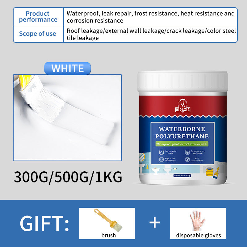Multi-color Waterproof Leak Repair Glue Roof Waterproof Glue Coating House Leak Material Wholesale Water-based Polyurethane