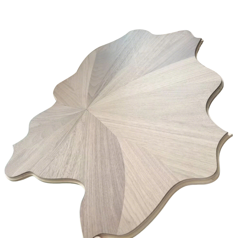 Lotus-Pattern Oak Parquet Engineered Hardwood Flooring Click Lock 3-Year Warranty Modern Design for Luxury High-end Spaces