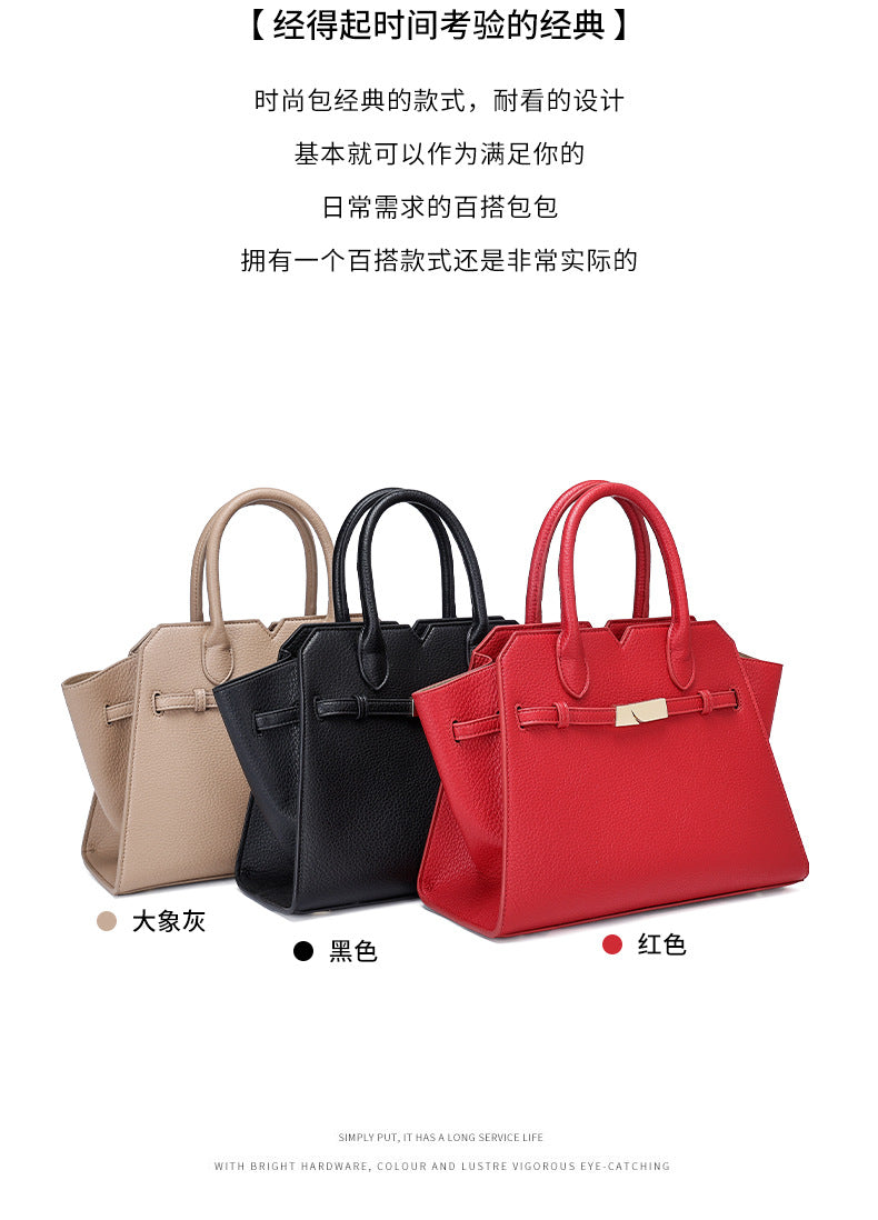 European and American Fashion Women's Bag Large Capacity Handbag New Trendy Versatile Retro Tote Bag High-end Crossbody Bag