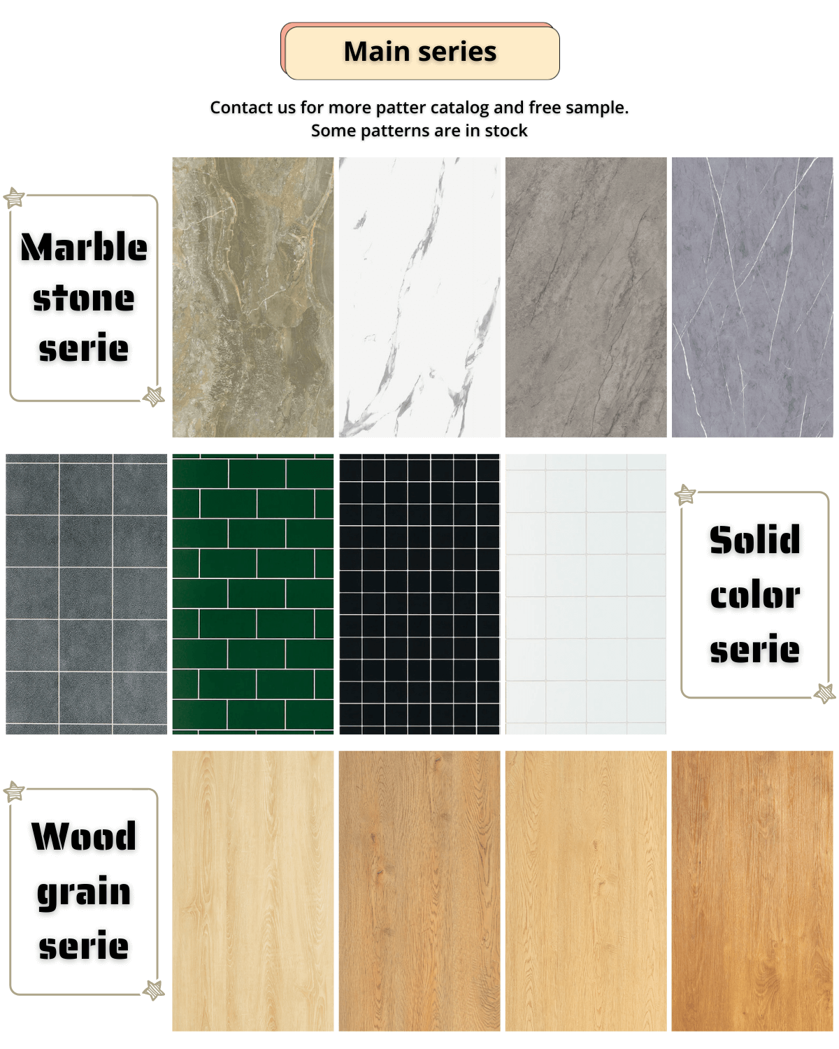 Waterproof Modern Wall Tile Spc Wall Panel for Bathroom
