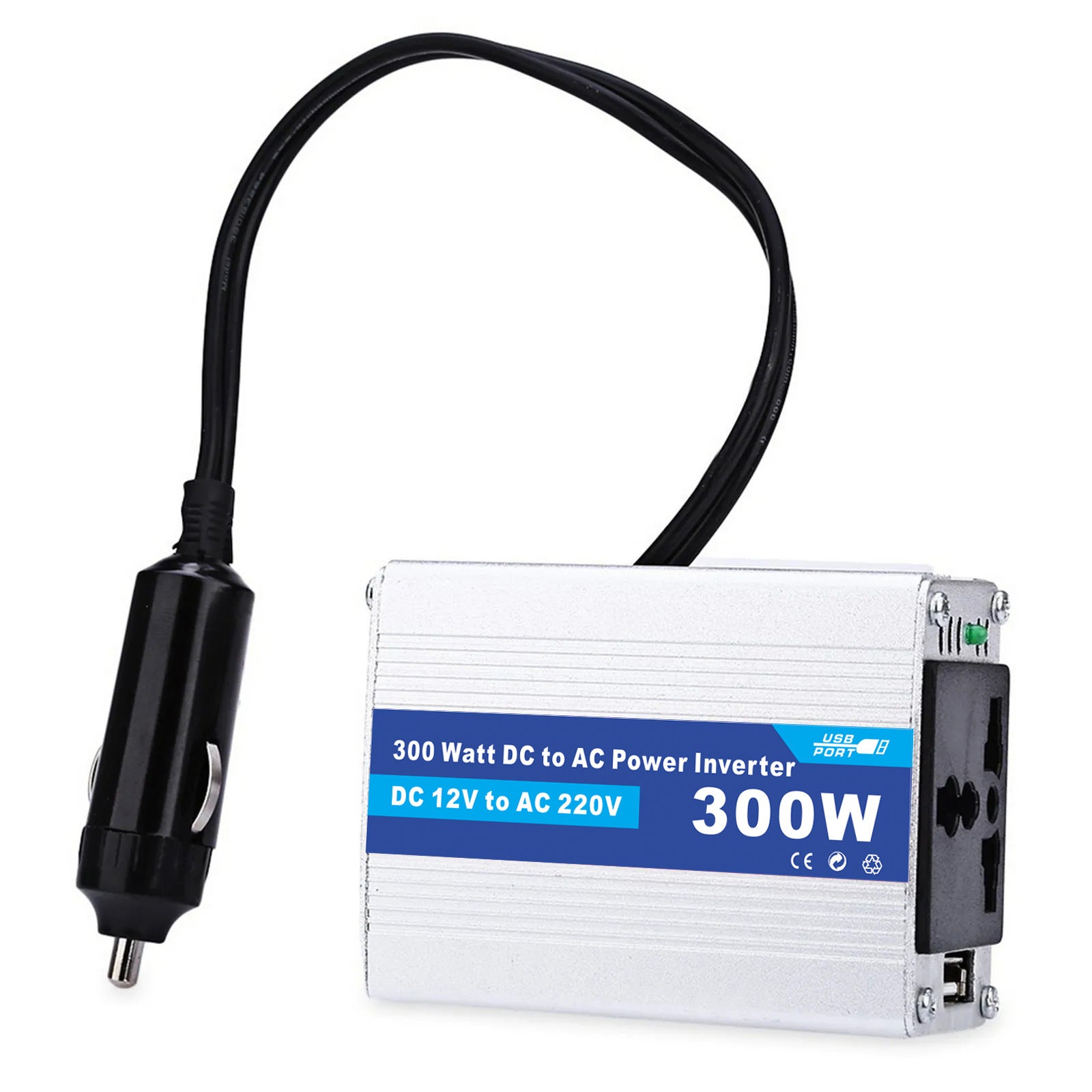 Motorcycle and Car Accessories150W Car Converter Inverter Car Inverter Power Supply DC12V Transfer Communication220V