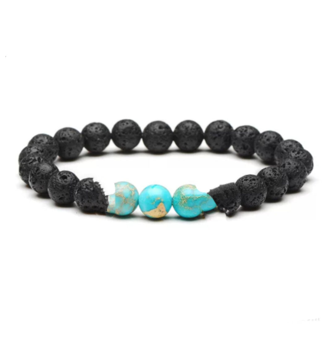 Popular Natural Tiger Eye Stone Alloy Bracelet Adjustable Braided Bracelet Factory Direct Sale