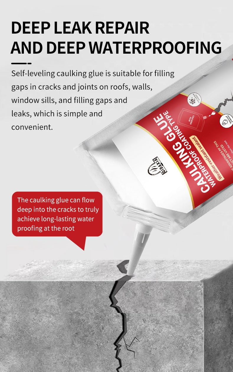 Roof Leak Road Sealer Waterproof Anti-Crack Sealant Ground Crack Wall High Elastic Anti-Crack Grout