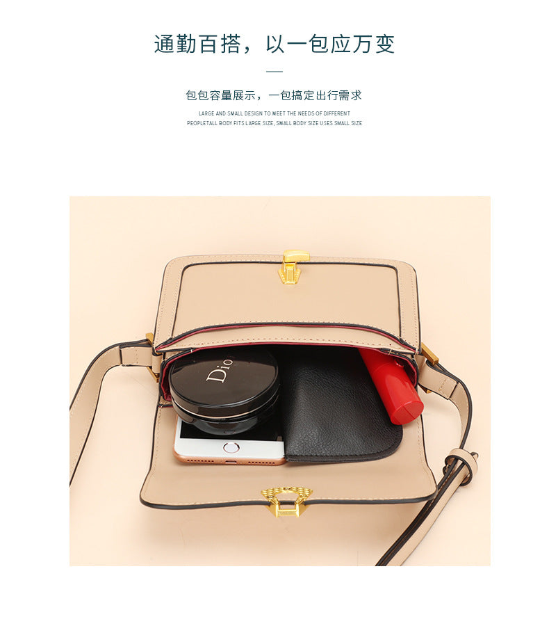 New Autumn Winter Women Underarm Simple Small Square Bag Versatile Textured Fashion Crossbody Shoulder Bag Women Bag Source Factory