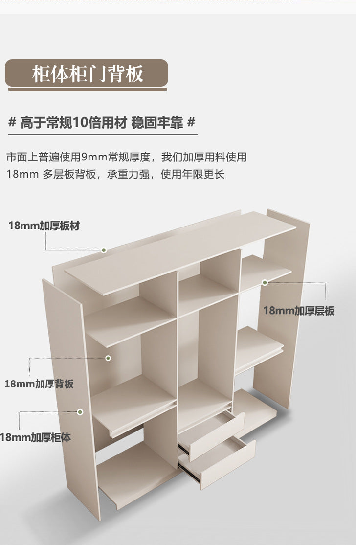 One Door to the Top3Ultra-high sliding door wardrobe2.9/2.8/2.7/5.6/2.5Master Bedroom Storage Wardrobe Cabinet