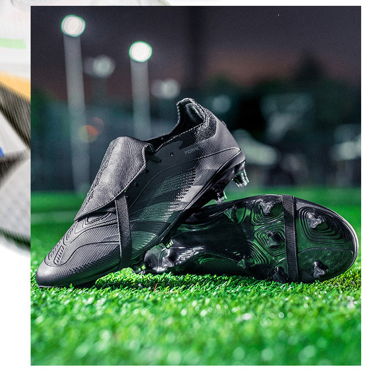 World Cup Football Shoes Men's New Style Grassland Competition AG Spike TF Broken Nails Adult Youth Student Sports Training