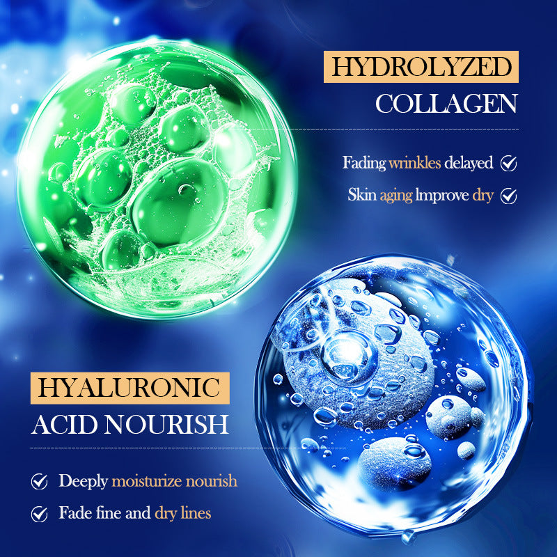 Type III Collagen Wrinkle Care Skincare Set SADOER Firming and Moisturizing Kit Cross-Border Wholesale