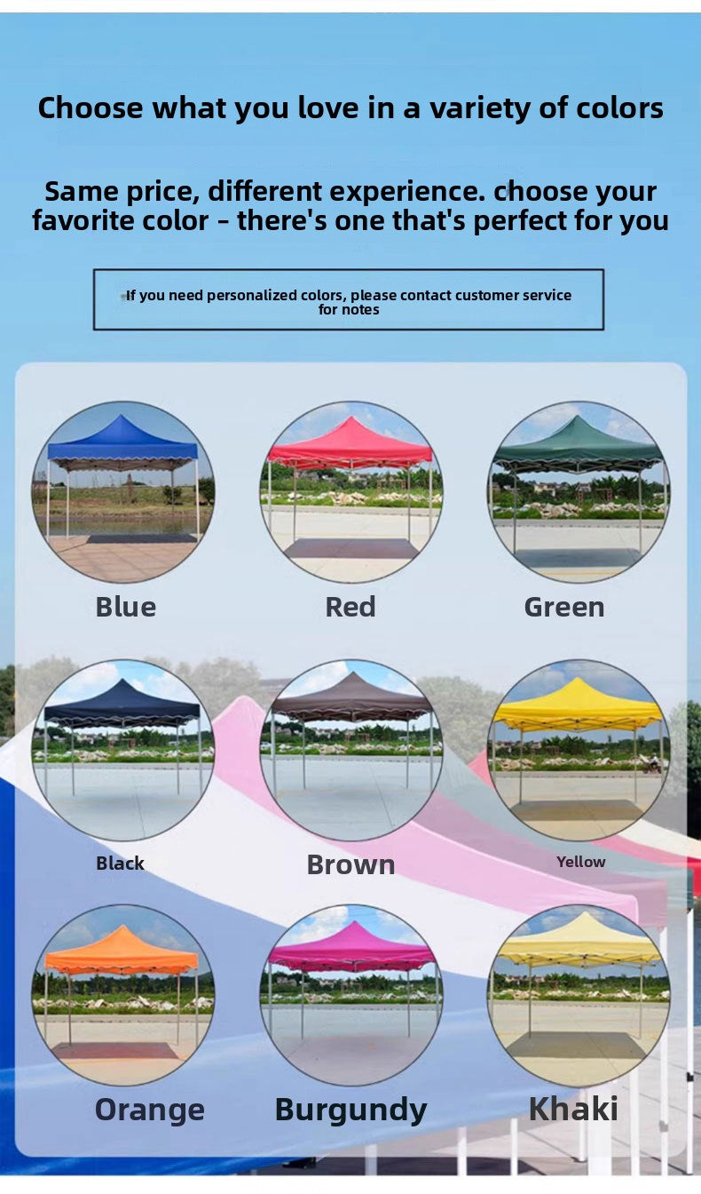Four-corner Exhibition Tent Umbrella Outdoor Rainproof Advertising Tent with Printing logo Event Exhibition Folding Telescopic Sunshade