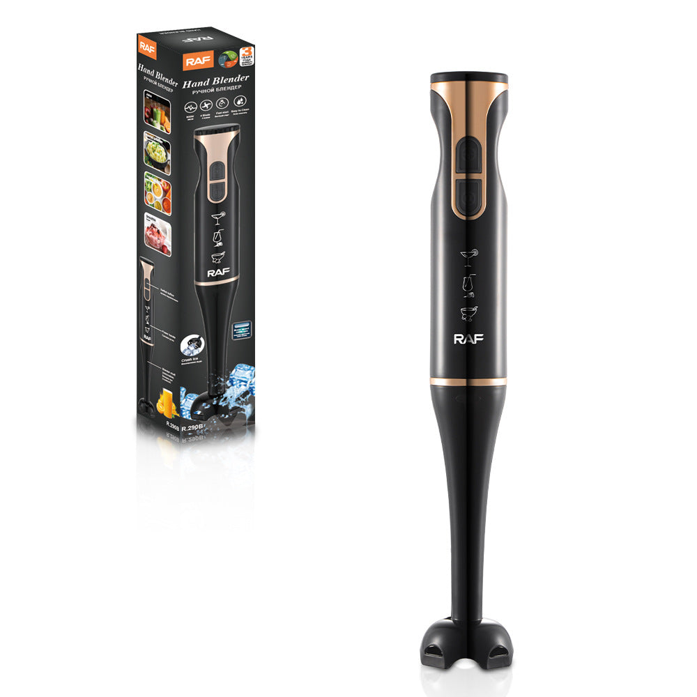 RAF EU Standard Portable Household Food Blender Handheld Electric Stainless Steel Cooking Stick Mixer290