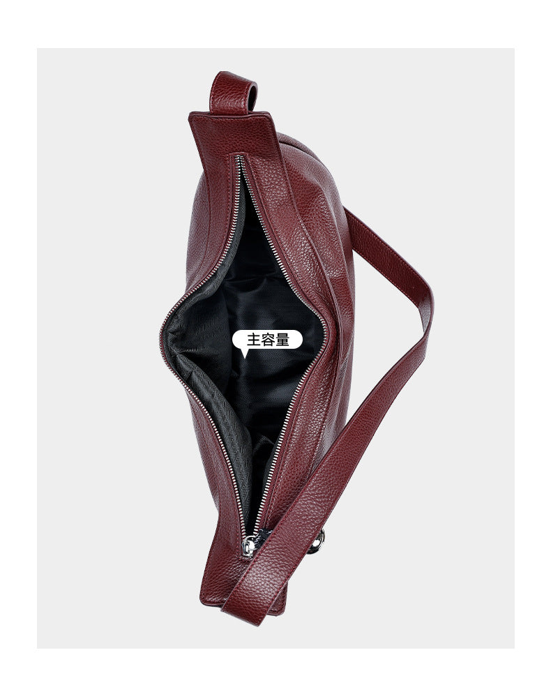 New Fashion Women's Dumpling Bag, Unique Design Casual Women's Chest Bag, Trendy Versatile Single Shoulder Crossbody Underarm Bag