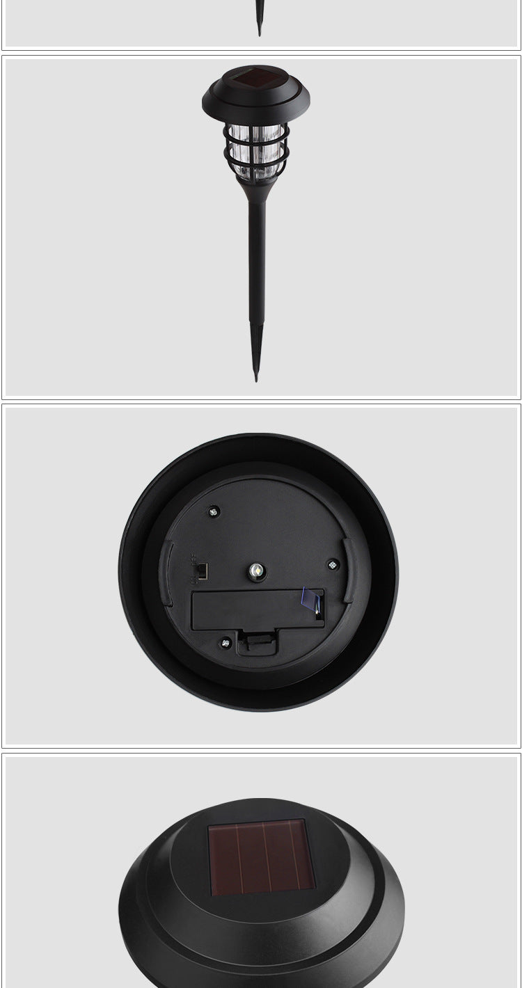 Solar Lamp LED Outdoor Lawn Light Ground Plug Villa Courtyard Light Landscape Light Waterproof Garden Light