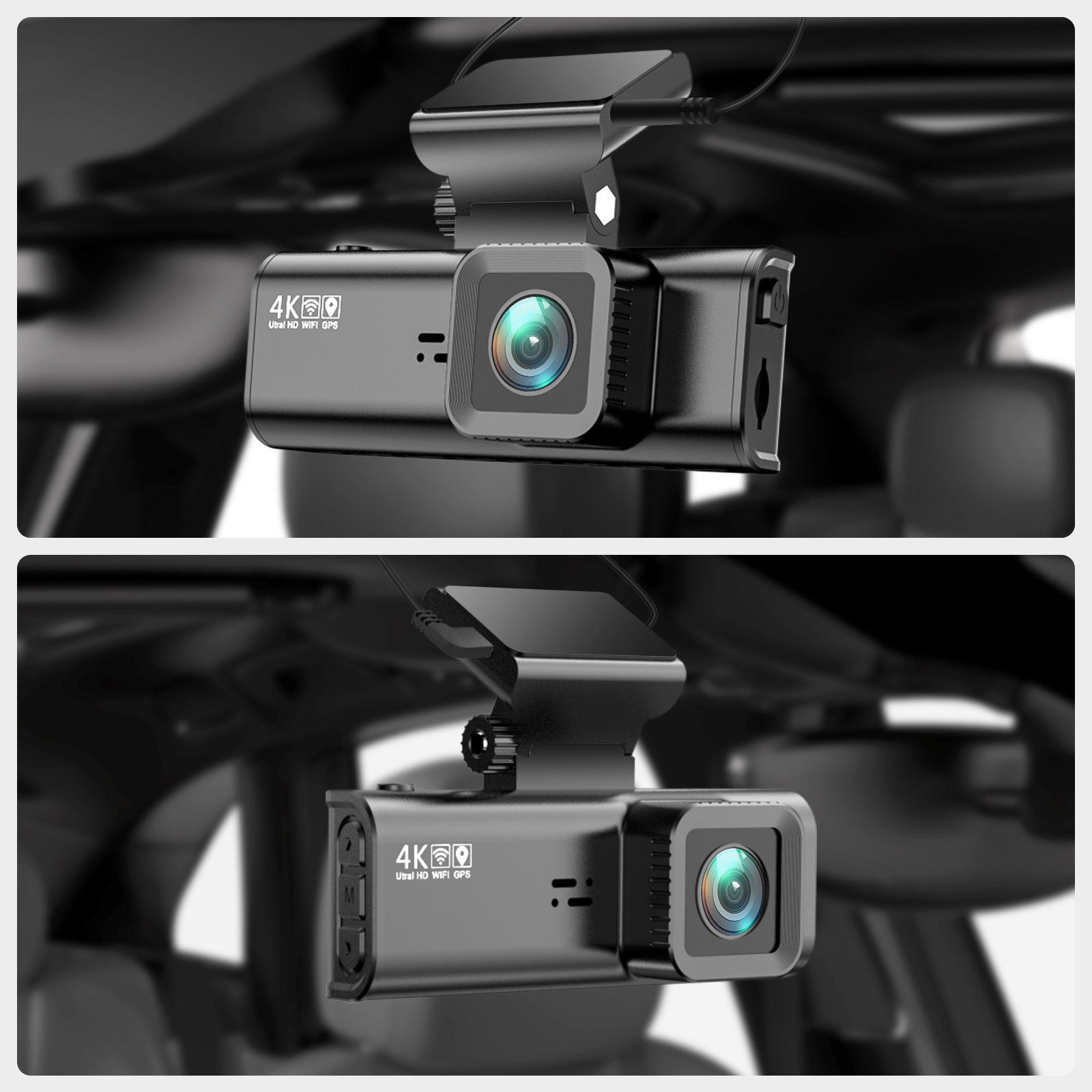 V56 3.18Inch Screen4K+1080P Driving Recorder REDTIGER F7N Optimized Driving Recorder wifi