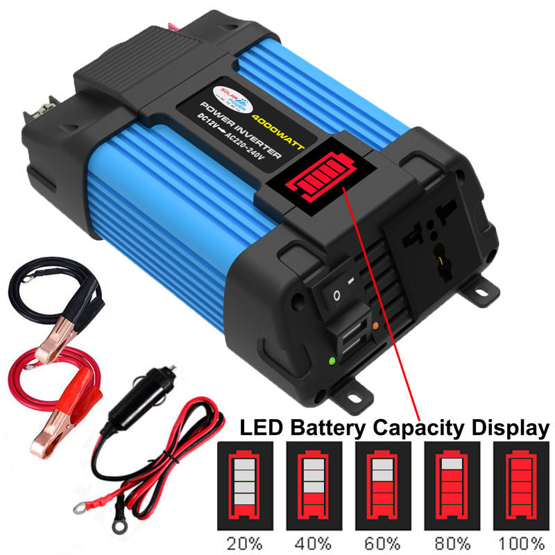 【New Product】Vehicle Inverter300W 500W 12V Turn110V 220V Car Inverter