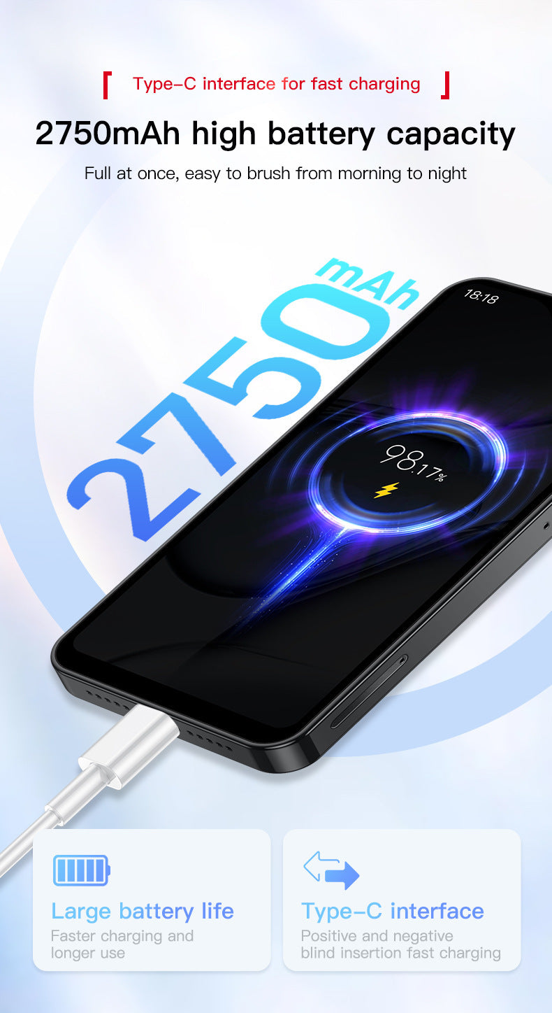 XS18promax Mini Android Smartphone3Inch mini Smart Small Phone Backup Device
