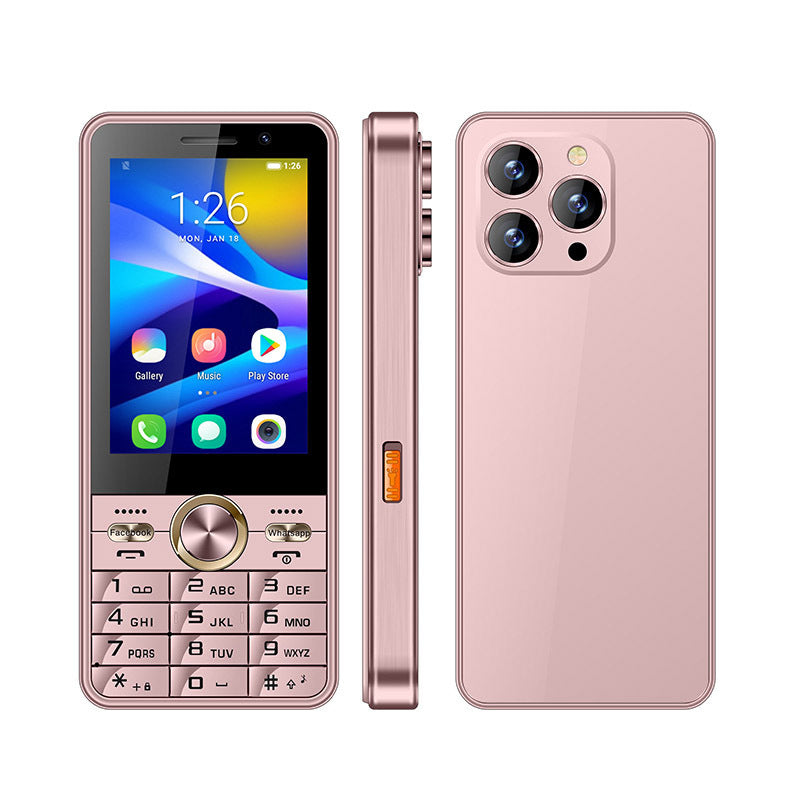 Hot Sale3.5Inch4g Button Smartphone Video Chat gps Pre-installed WhatsApp Android Phone