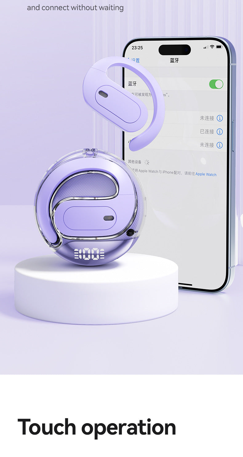 M112Hot-selling Mini Fan Mini You OWS Bluetooth Headset Open Ear Hanging Wireless Bluetooth Headset