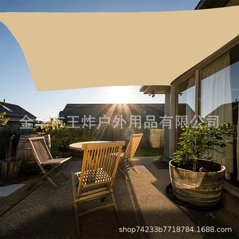 Canopy Tent Sunshade Sail Canopy Fabric Outdoor Sunroom Rain Cover Lightweight Fishing Picnic Manufacturer Supply