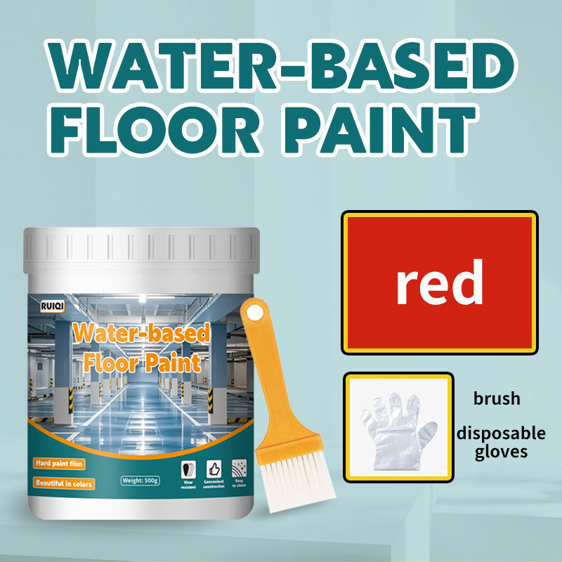 Water-based Floor Paint Wear-resistant Anti-slip Parking Lot Workshop Household Floor Paint Cement Floor Renovation Color-changing Paint