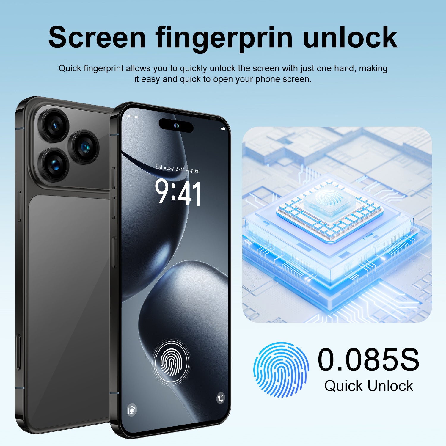 i17ProMAX Mobile Phone TK Hot-selling Global Communication16+1Brand New I17New smartphone factory stock