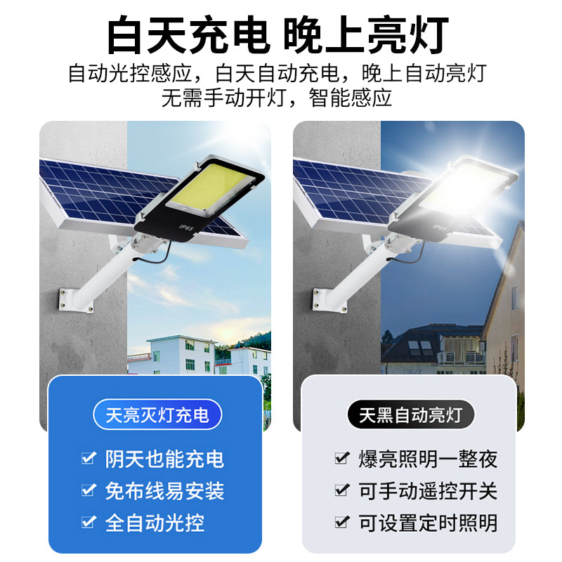 Wholesale LED Street Light Super Bright IP65 Solar Panel Aluminum Solar Lamp Street Light Outdoor Project Plan
