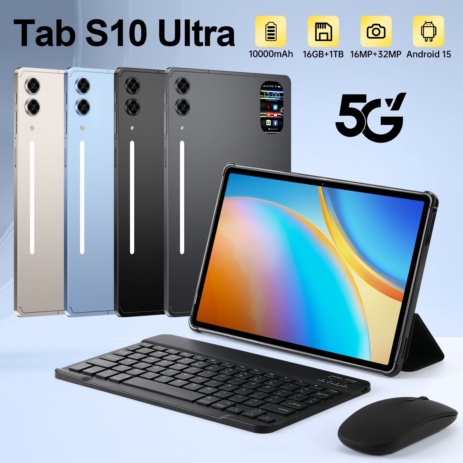 2025Hot Item Exclusively Available Worldwide Tab s10 Ultra High-definition Large Screen Long Battery Life Tablet Source Factory