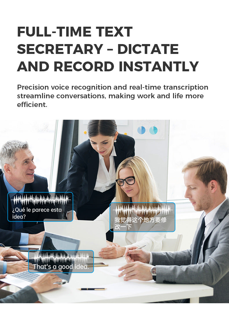 M01S Smart Glasses800100 Megapixel Camera with Image Stabilization1200P Video Recording AI Simultaneous Translation Character Recognition