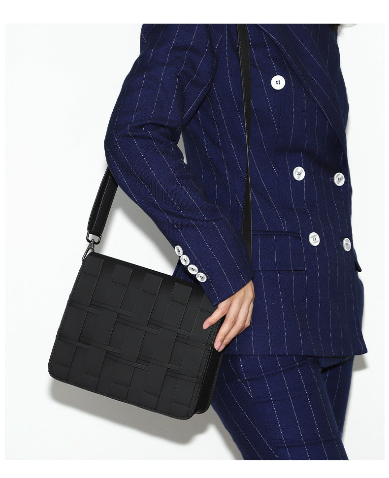 Spring and Autumn New Trendy Fashion Korean Style Small Square Bag Personality Stylish Simple Shoulder Bag Niche Design Crossbody Women's Bag