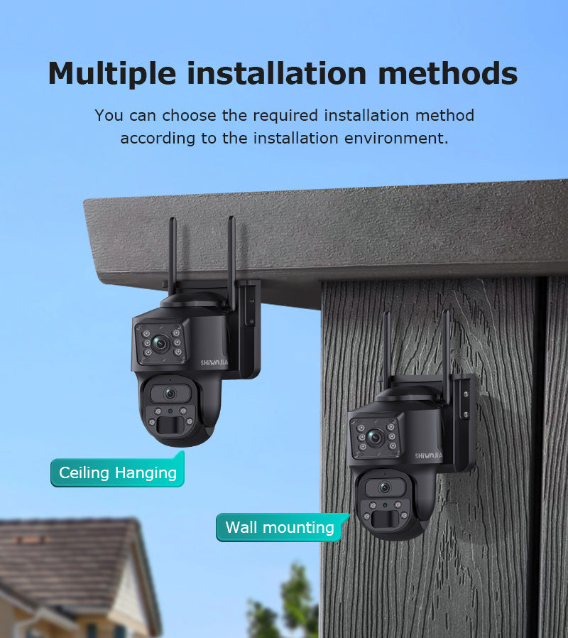 AOV 600Wan Solar Low Power Consumption Camera7*24Hourly Full Color Night Vision Low Frame Rate Long Video Surveillance