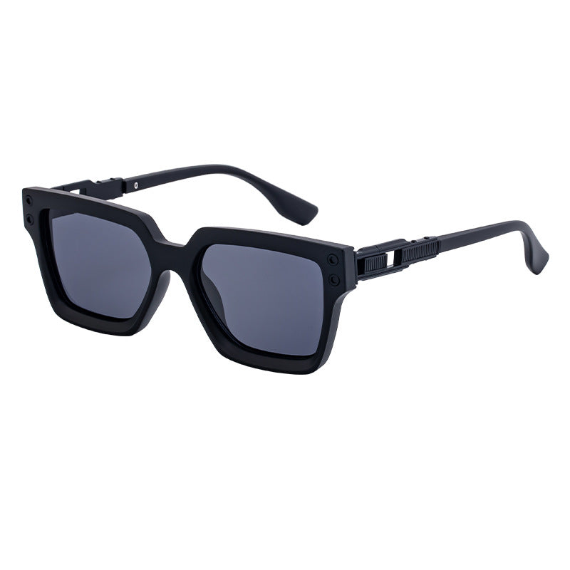 2025New European and American Style Square Frame Sunglasses for Men High-end Sun Protection Sunglasses Men's Trend Wholesale sunglasses