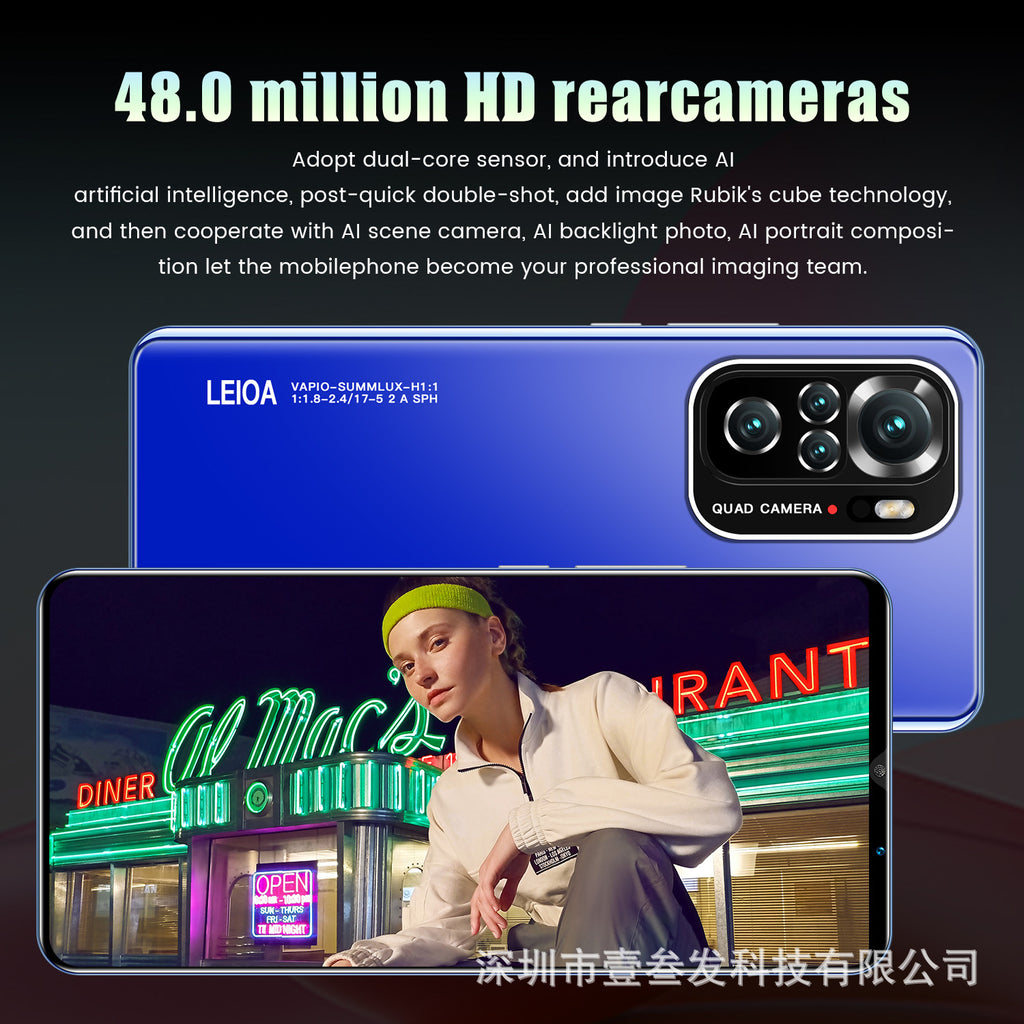 Note10pro(1+4G)New Hot5.5Inch5G All-in-one smartphone factory low-end device
