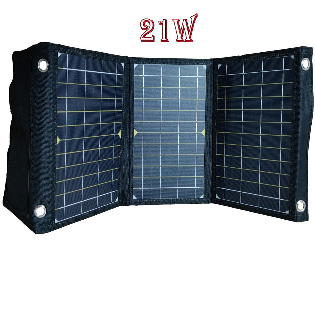 Specially designed for solar-powered portable power banks21W Solar Folding Mobile Phone Charging Bag Portable Power Bank