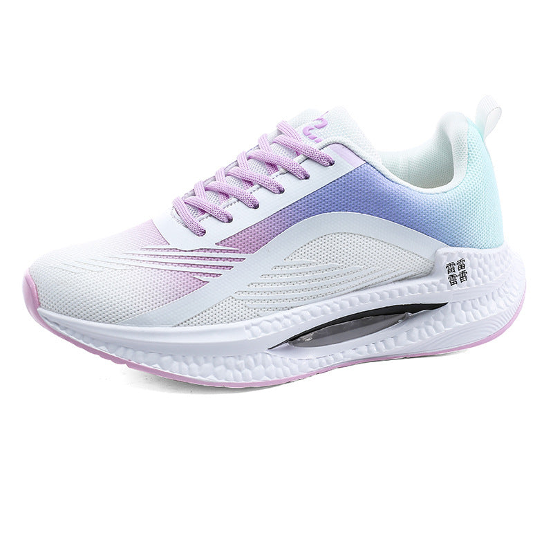 2025Spring Sports Shoes Jueying Men's Casual Mesh Breathable Cushion Rebound Lightweight Running Shoes Breathable Comfortable