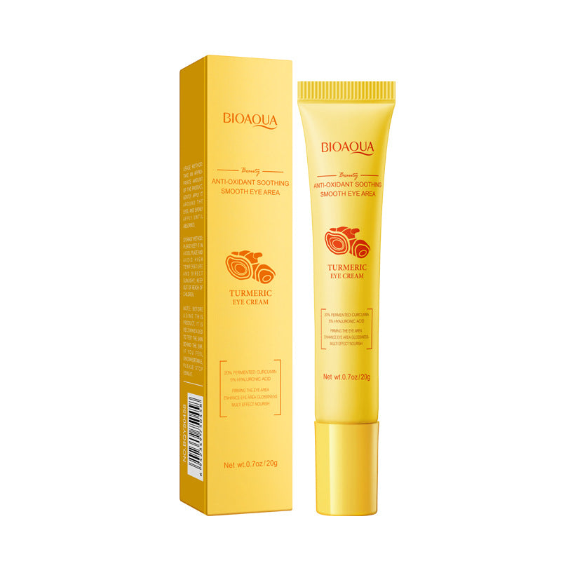 BIOAOUA Turmeric Antioxidant Soothing Eye Cream Brightening, moisturizing and moisturizing eye cream   wholesale