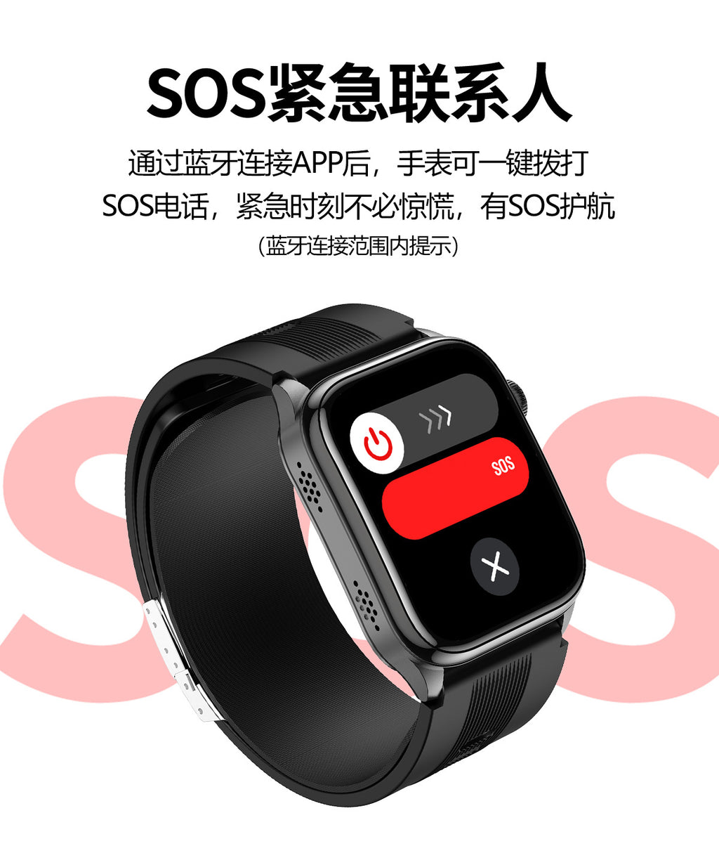 s101Smart Watch Air Pump Air Bag Blood Pressure Measurement ecg ECG NFC Bluetooth Call Blood Sugar Health Smart Watch