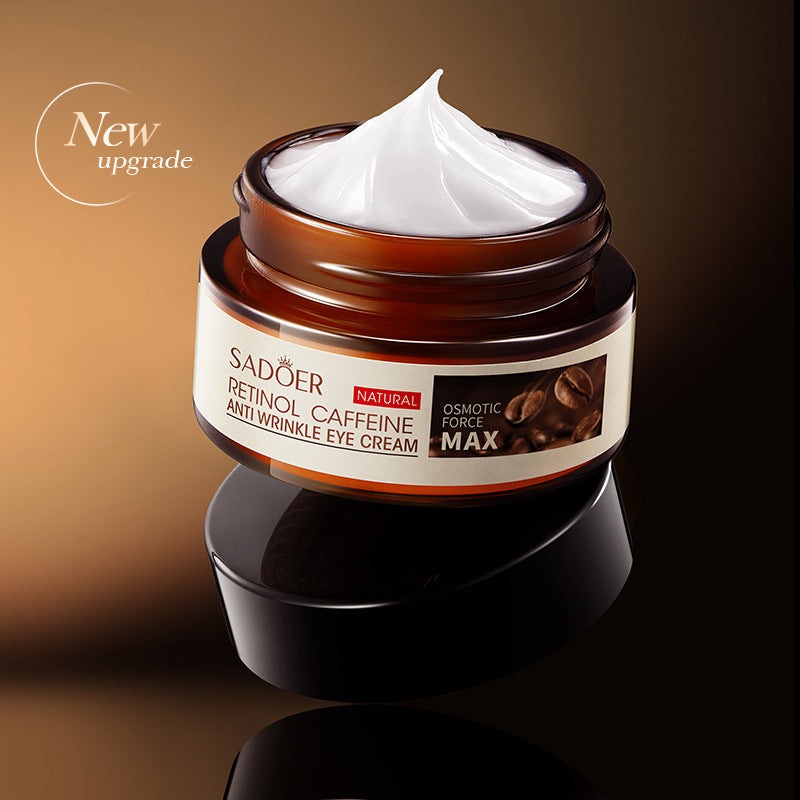 Retinol Caffeine Eye Cream SADOER Improve Dark Circles, Eye Wrinkles, and Eye Bags  Wholesale