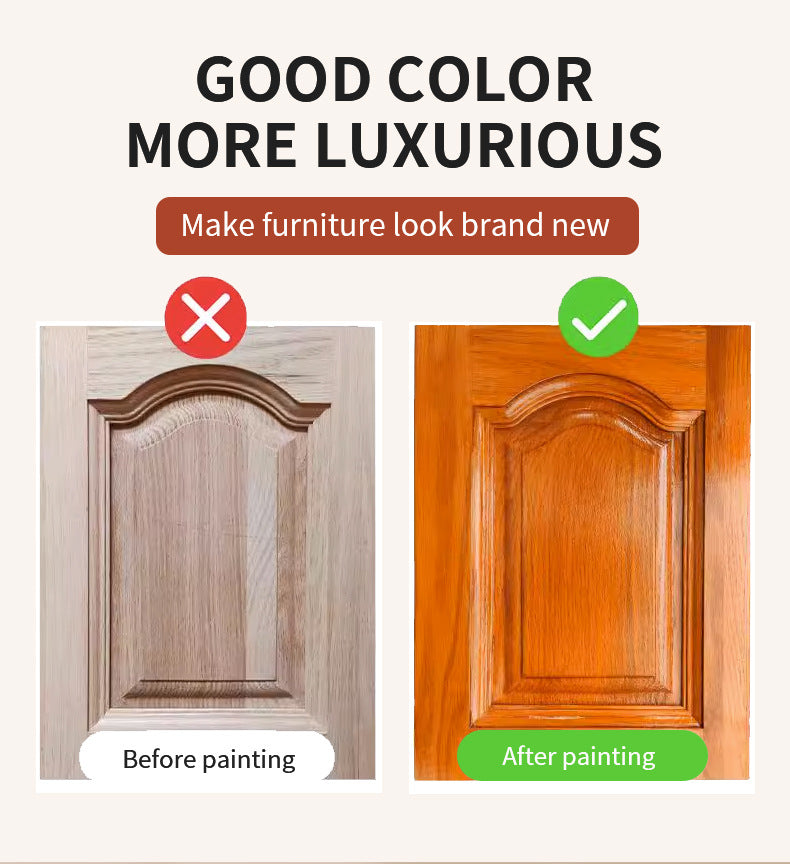Water-based Wood Grain Paint Door, Window, and Cabinet Color Change Renovation Brightening Wood Wax Oil Antique Wood Imitation Distressed Latex Paint Manufacturer