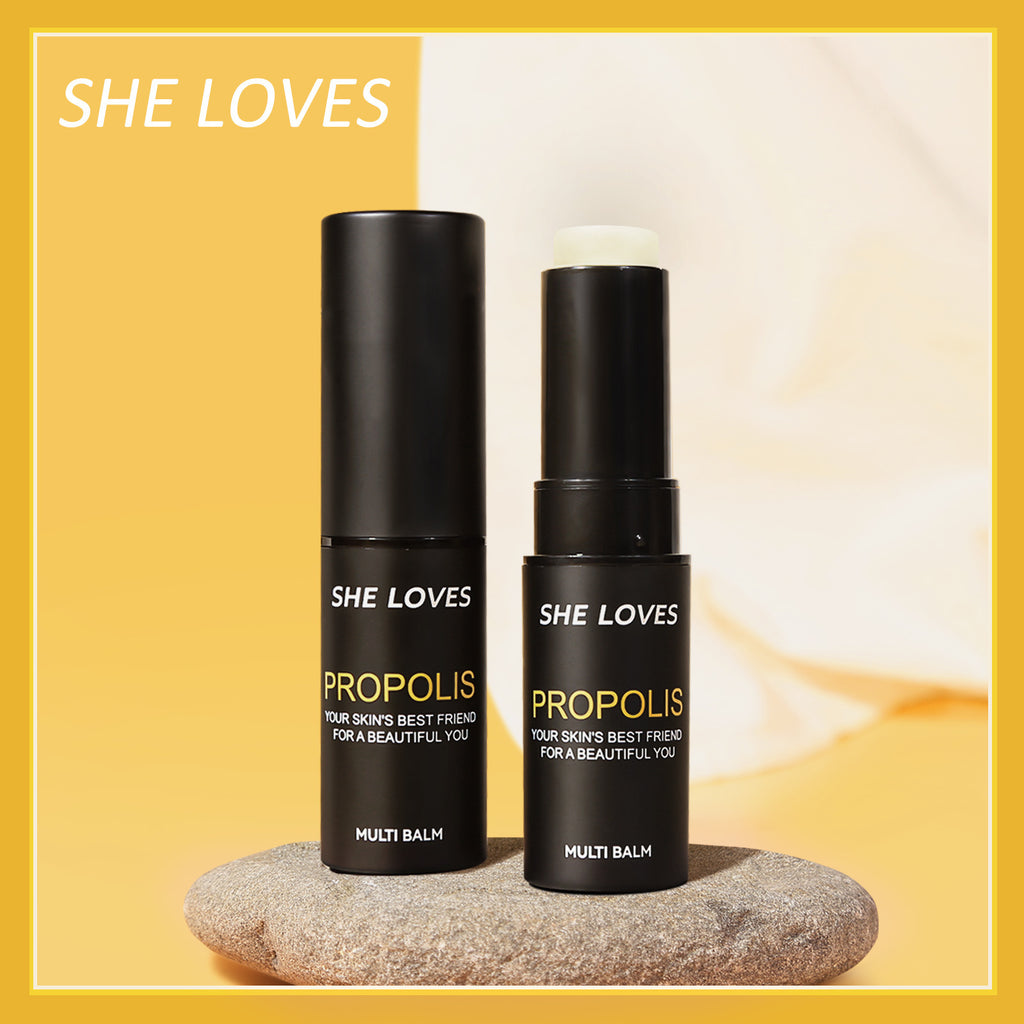 SHELOVES Propolis Anti-Wrinkle Essence Stick, Wrinkle-Reducing Stick, Neck Wrinkle, Eye Area Wrinkle Smoothing, Moisturizing, Skin Rejuvenation, Hydrating Stick