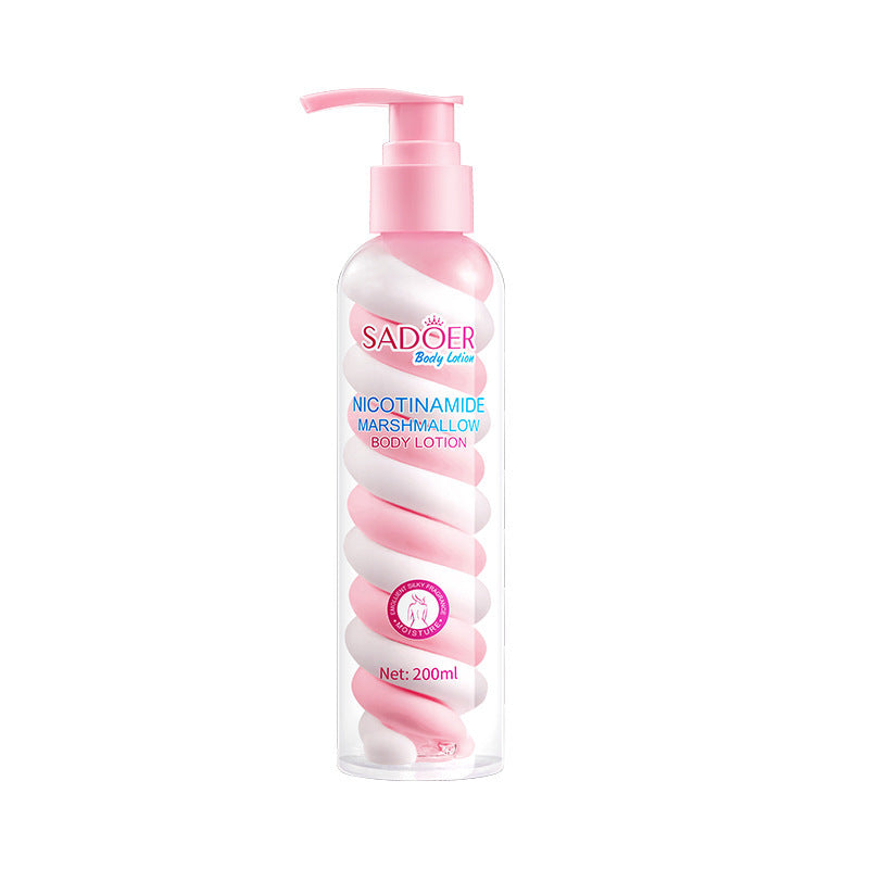 Marshmallow Body Lotion200ml Niacinamide Moisturizing and Hydrating Skin Rejuvenation  Wholesale