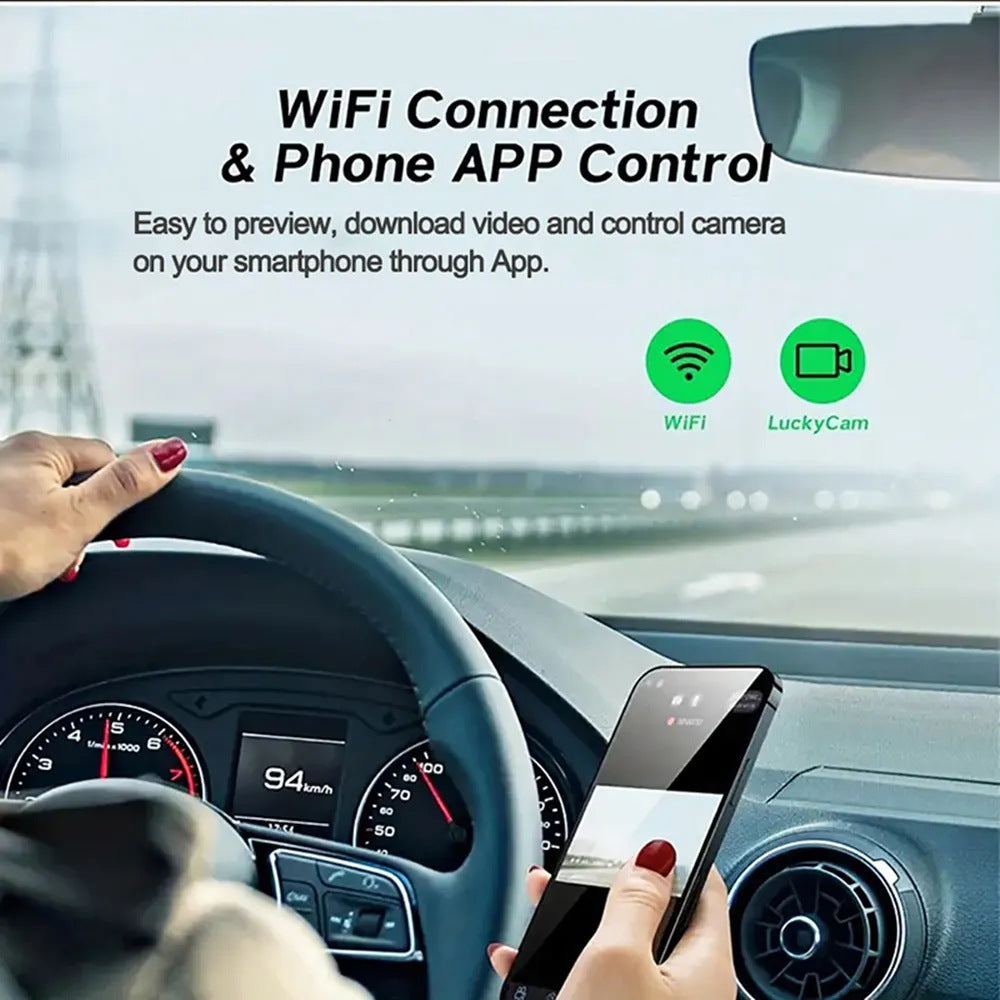 Driving Recorder S16New1080P Hd Night Vision2.0Inch Hidden Dual-Recording Car Camera