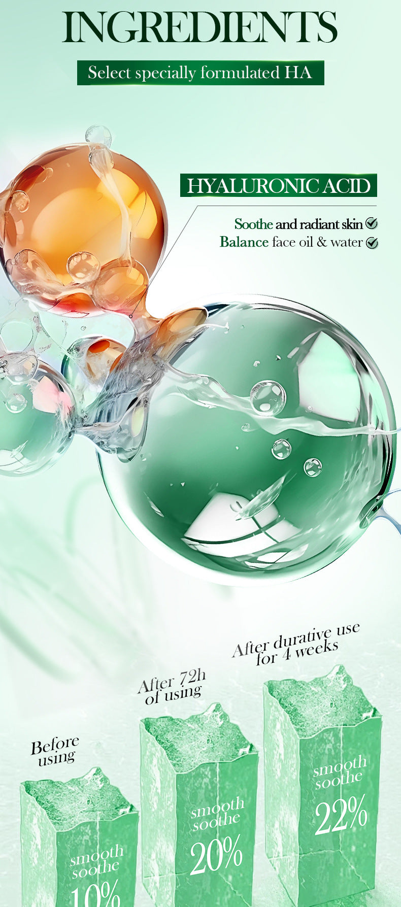 Skin Rejuvenation and Brightening Serum SADOER Moisturizing and Hydrating Essence Gel Cross-Border Wholesale