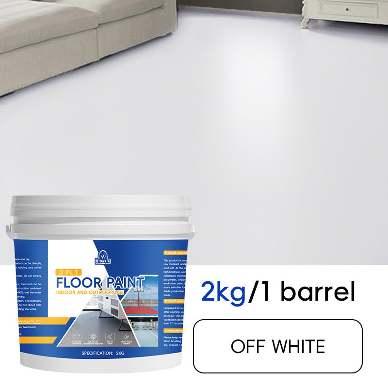 Home Floor Paint Three-in-One Epoxy Floor Paint Cement Floor Water-Based High Solid Wear-Resistant Resin Southeast Asia Environmental Protection
