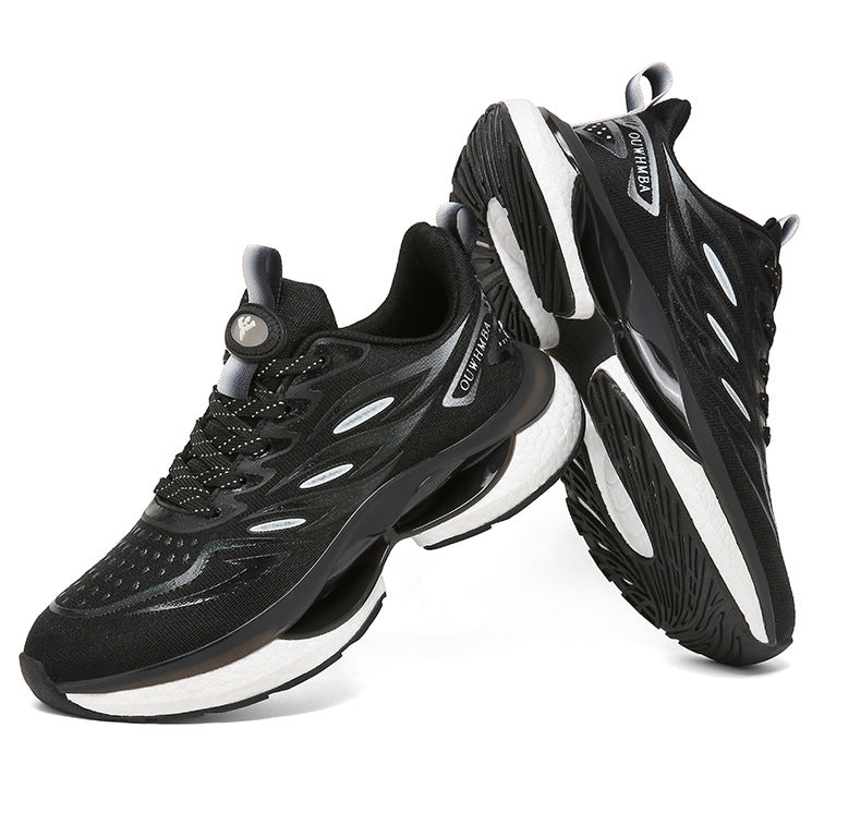 Summer Breathable Men's Shoes2025New Youth Sports Casual Running Shoes Student Lightweight Dad Mesh Trendy Shoes