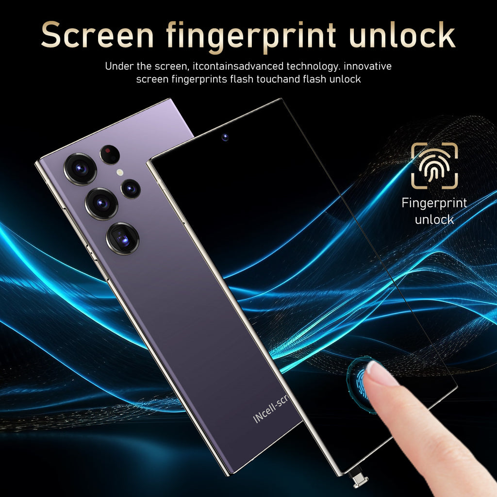 S24Ultra Smartphone7.3Inch Built-in Pen16+1T Android Phone Source Factory(Popular)