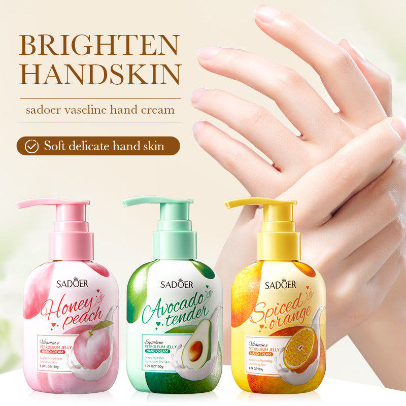 Vaseline Hand Cream150gSADOER Hydrating Anti-Cracking Press Hand Cream  Wholesale