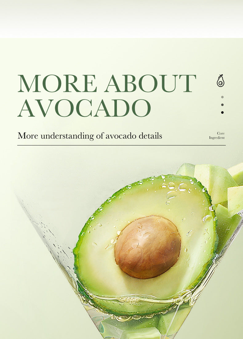 Avocado Skincare Set SADOER Cleansing, moisturizing and moisturizing six-piece set  foreign trade wholesale
