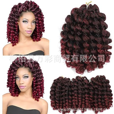 Cross-border Wigs for European and American Women WandCurl Foreign Trade Curly Hair Braids In Stock Wholesale Screw Curl Bangs Lazy Style