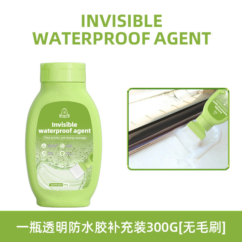 QIDAXIA Transparent Waterproof Adhesive Indoor Waterproof Adhesive Bathroom No-Drill Tile Crack Repair Waterproof Coating