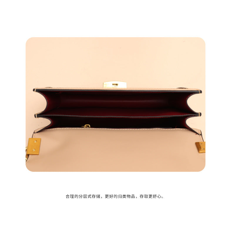 Women's Bag Spring and Autumn New Trendy Fashionable Unique Shoulder Bag Elegant Niche Versatile Simple Crossbody Bag for Women