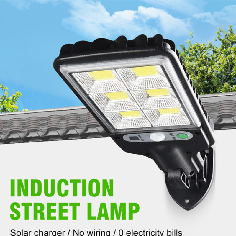 New Outdoor Solar Street Light Waterproof Sensor Garden Light Rotatable Stand Garden Light Wall Light New Rural Area